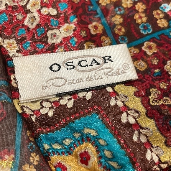 OSCAR de la Renta Silk Handkerchief - Picture 4 of 9